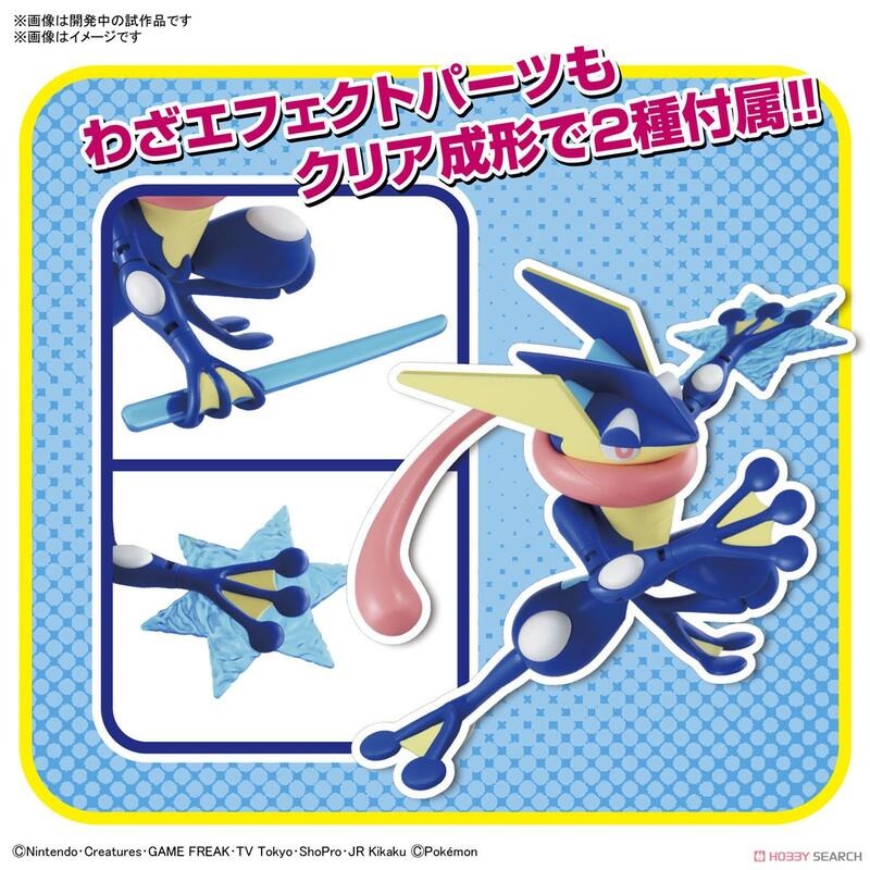 《GTS》BANDAI 模型 Pokémon PLAMO 收藏集 #47 甲賀忍蛙 5061798-細節圖4