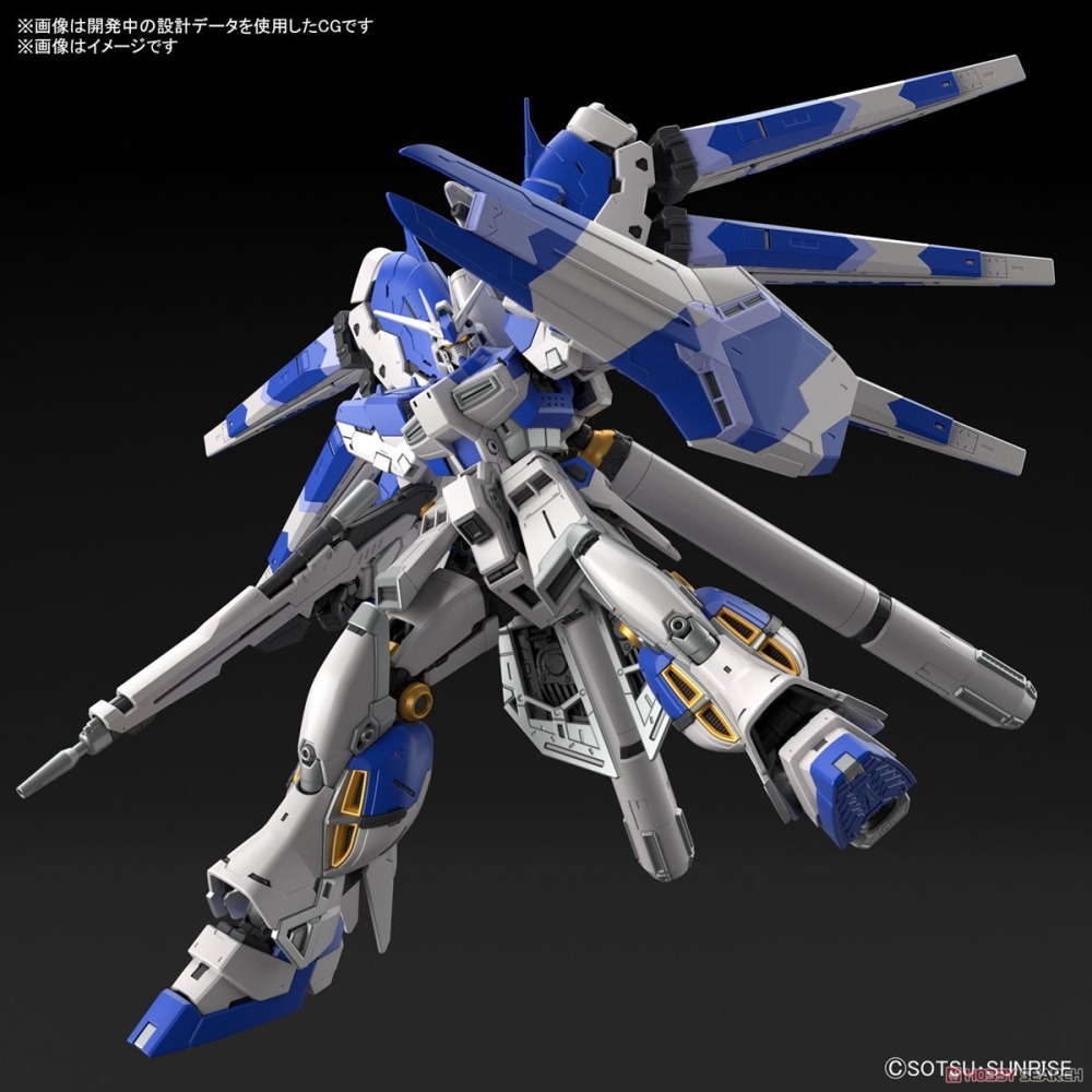 《GTS》BANDAI 模型 RG #36 1/144 RX-93 ν2 Hi-Nu 鋼彈 海牛 5061915-細節圖6