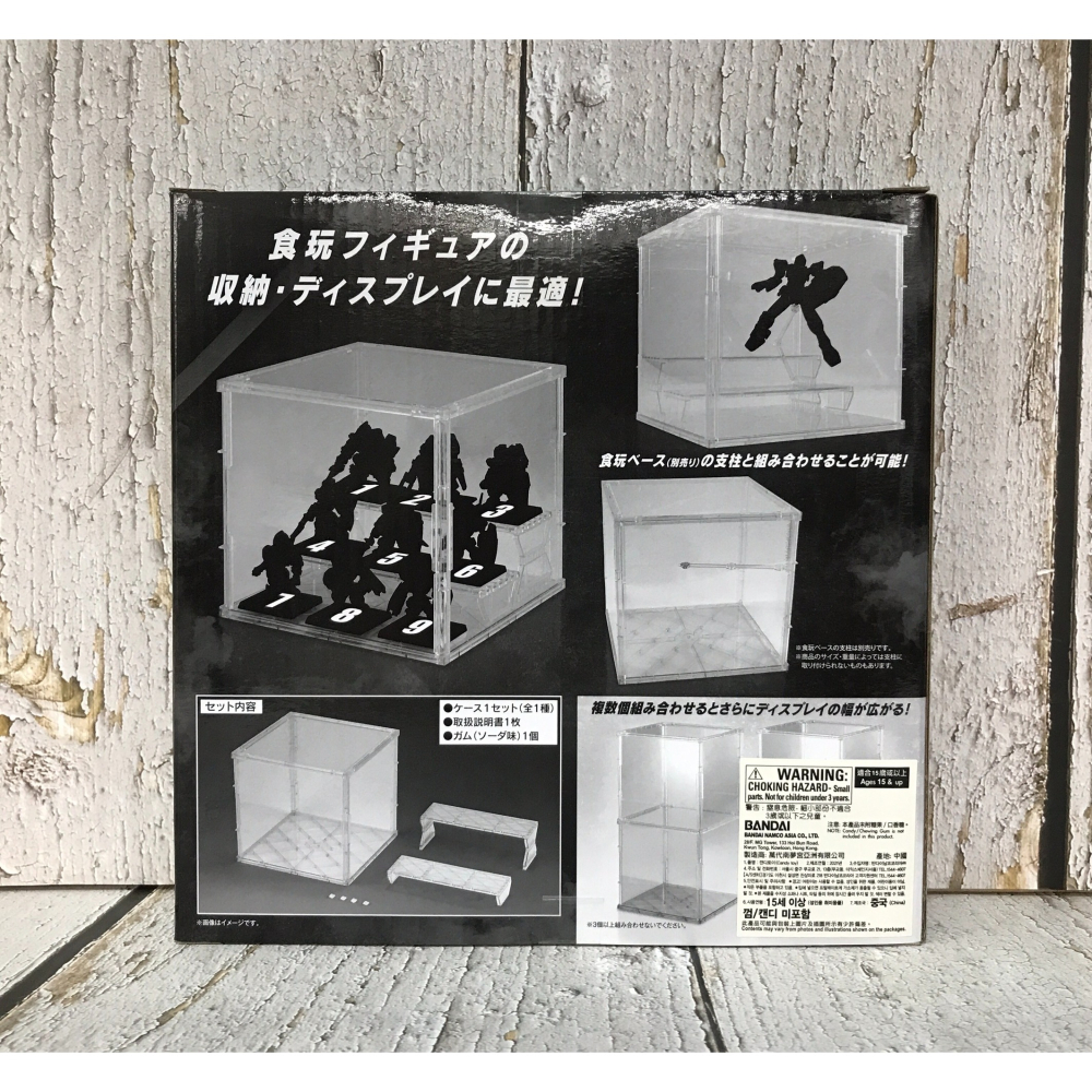 《GTS》BANDAI 盒玩 收納展示CASE 附特典 551195-細節圖6