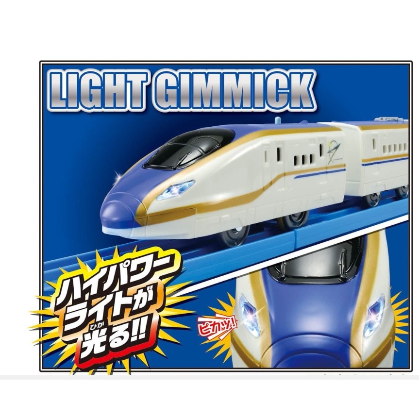 《GTS》純日貨 多美 Plarail 鐵道王國火車 S-05 E7北陸新幹線附燈 223832-細節圖4