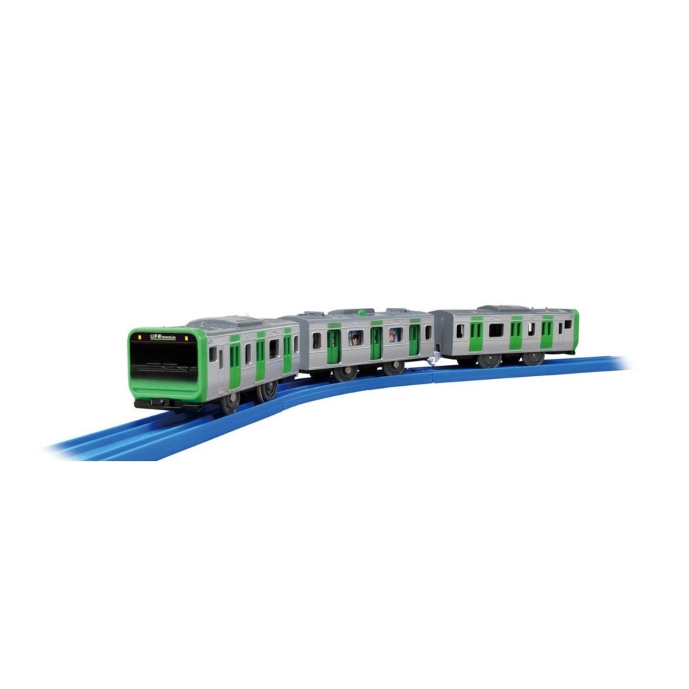 《GTS》純日貨 多美 Plarail 鐵道王國火車 S-32 山手線 E235系 門可開 155591-細節圖3
