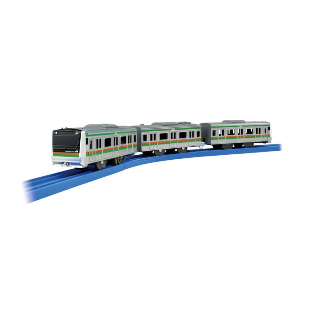 《GTS》純日貨 多美 Plarail 鐵道王國火車 S-31 E233系 湘南色 174998-細節圖4