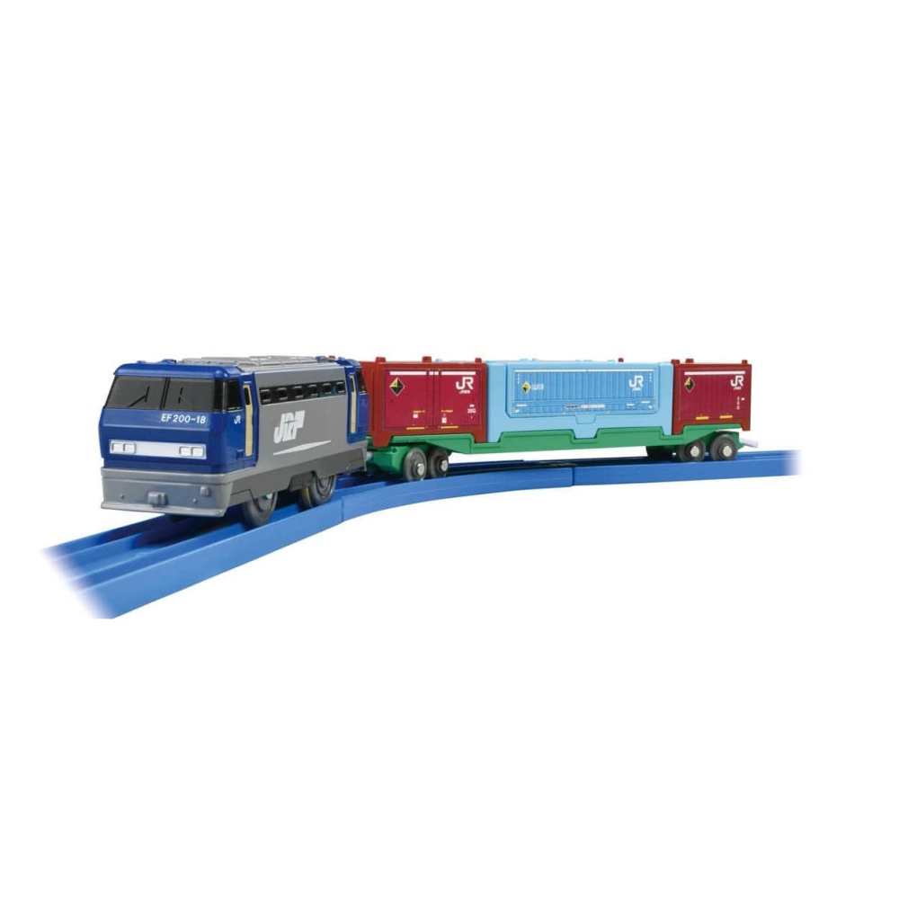 《GTS》純日貨 多美 Plarail 鐵道王國火車 S-38 長貨櫃列車 182641-細節圖6