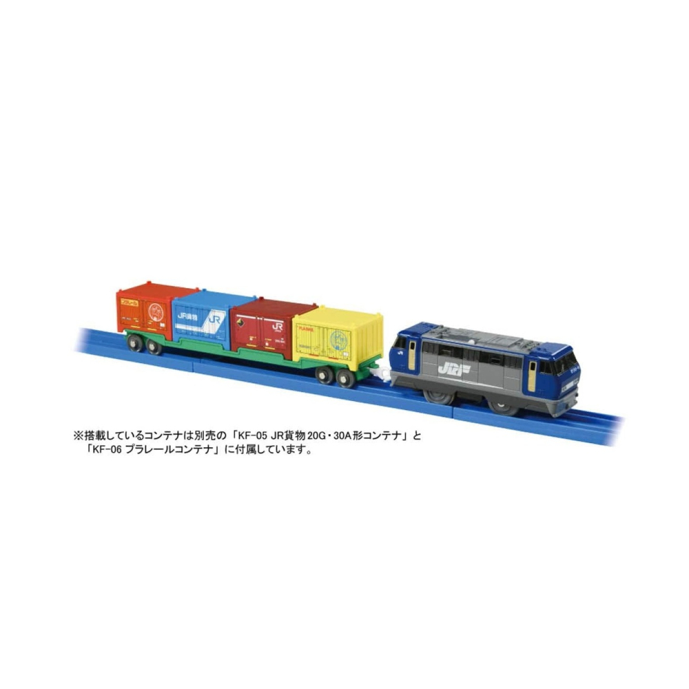 《GTS》純日貨 多美 Plarail 鐵道王國火車 S-38 長貨櫃列車 182641-細節圖7