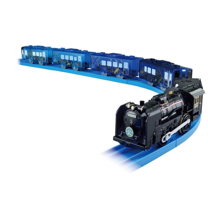 《GTS》純日貨 多美 Plarail 鐵道王國火車 S-58形239號機 SL銀河列車 299585-細節圖2