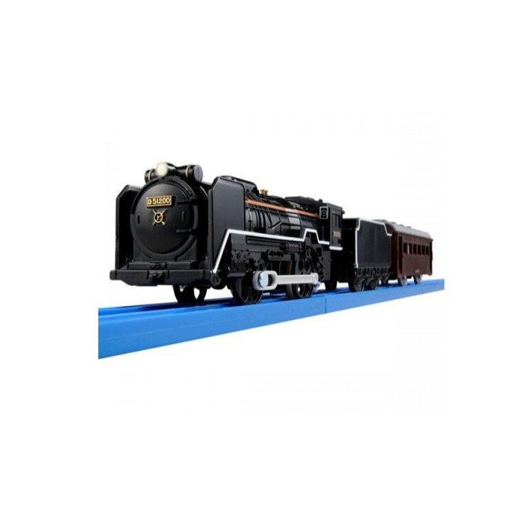 《GTS》純日貨 多美 Plarail 鐵道王國火車 S-28 D51 200号機 蒸気機関車 436799-細節圖4