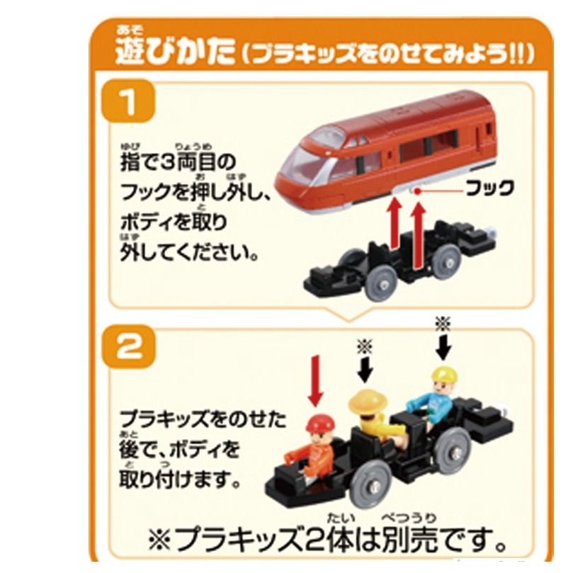《GTS》純日貨 多美 Plarail 鐵道王國火車 S-52 小田急浪漫電車 GSE 70000形電車 887942-細節圖6