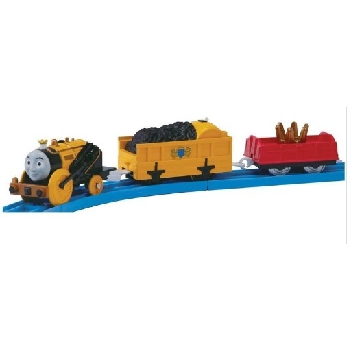 《GTS》純日貨 多美 Plarail 鐵道王國火車 湯瑪士小火車TS-15 史蒂芬 805267-細節圖3