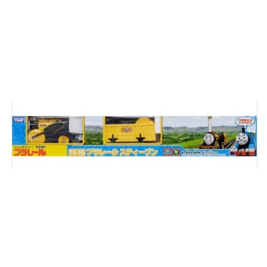 《GTS》純日貨 多美 Plarail 鐵道王國火車 湯瑪士小火車TS-15 史蒂芬 805267-細節圖4