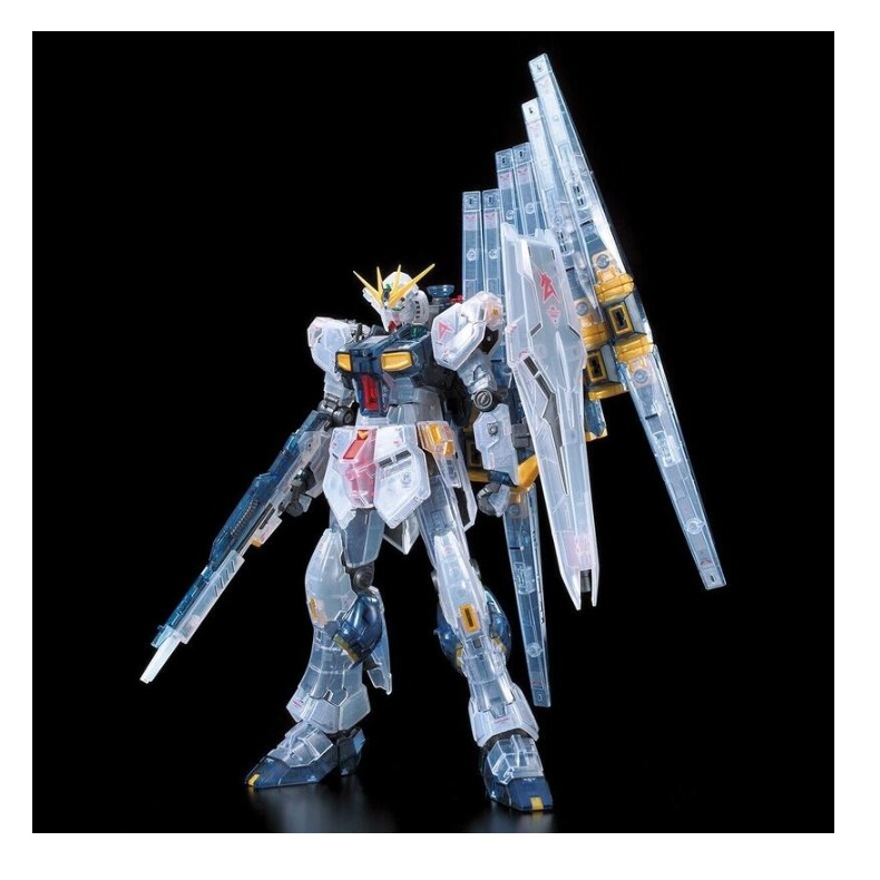 《GTS》純日貨 BANDAI 模型 RG 1/144 RX-93 牛鋼 東京台場鋼彈基地 限定透明版 5060615-細節圖5