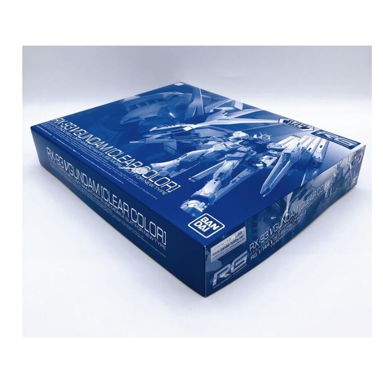 《GTS》純日貨 BANDAI 模型 RG 1/144 RX-93 牛鋼 東京台場鋼彈基地 限定透明版 5060615-細節圖6