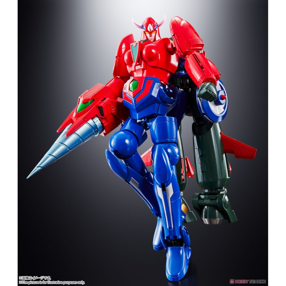 《GTS》BANDAI 超合金魂 GX-96 蓋特機器人號 587534-細節圖4