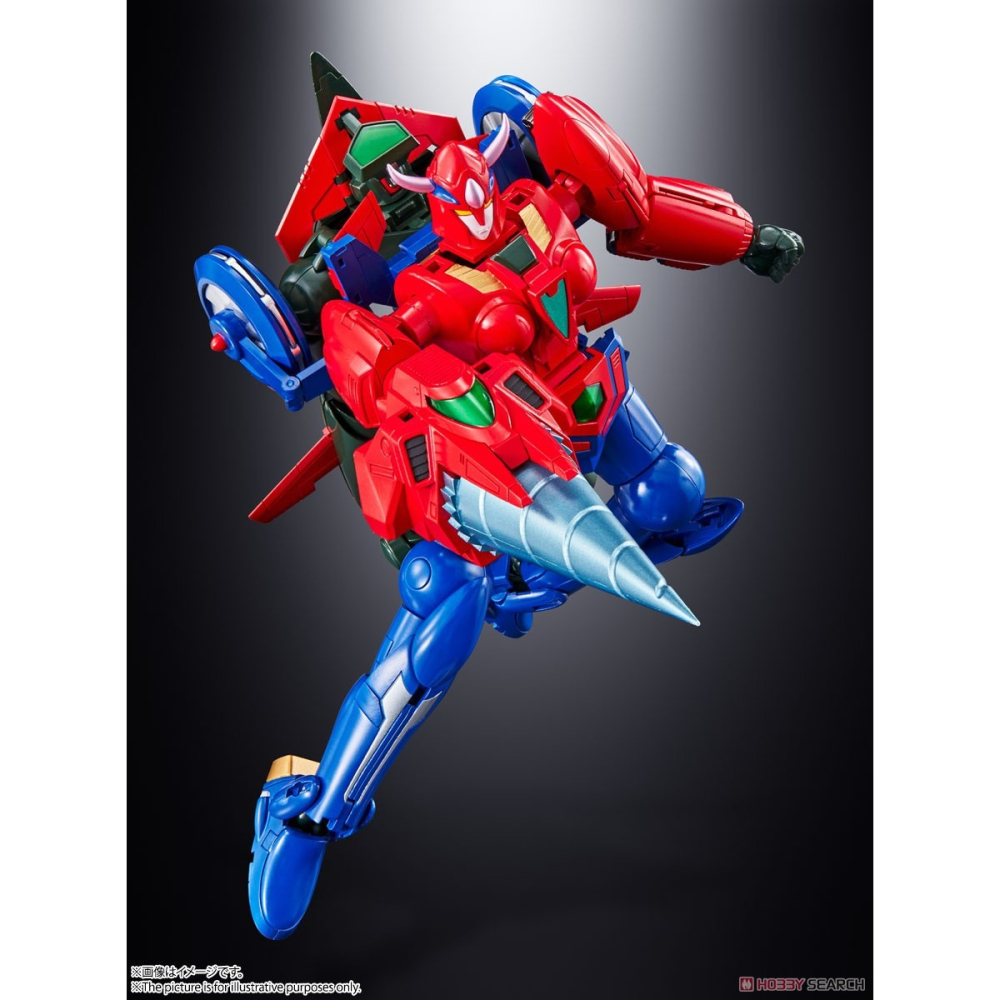 《GTS》BANDAI 超合金魂 GX-96 蓋特機器人號 587534-細節圖5