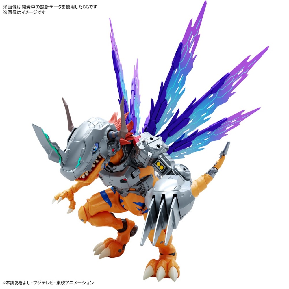 《GTS》BANDAI 模型 Figure-rise 數碼寶貝 機械暴龍獸 疫苗種 增幅版 5065718-細節圖2
