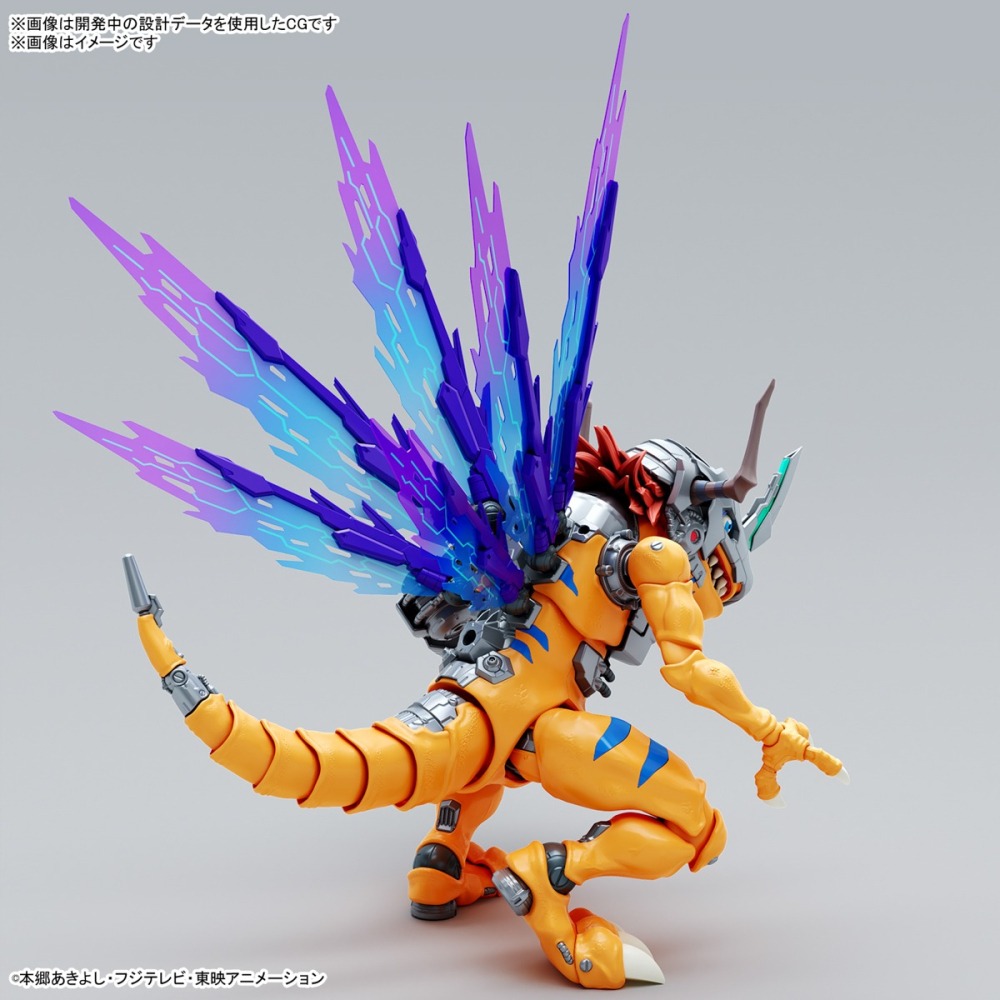 《GTS》BANDAI 模型 Figure-rise 數碼寶貝 機械暴龍獸 疫苗種 增幅版 5065718-細節圖5