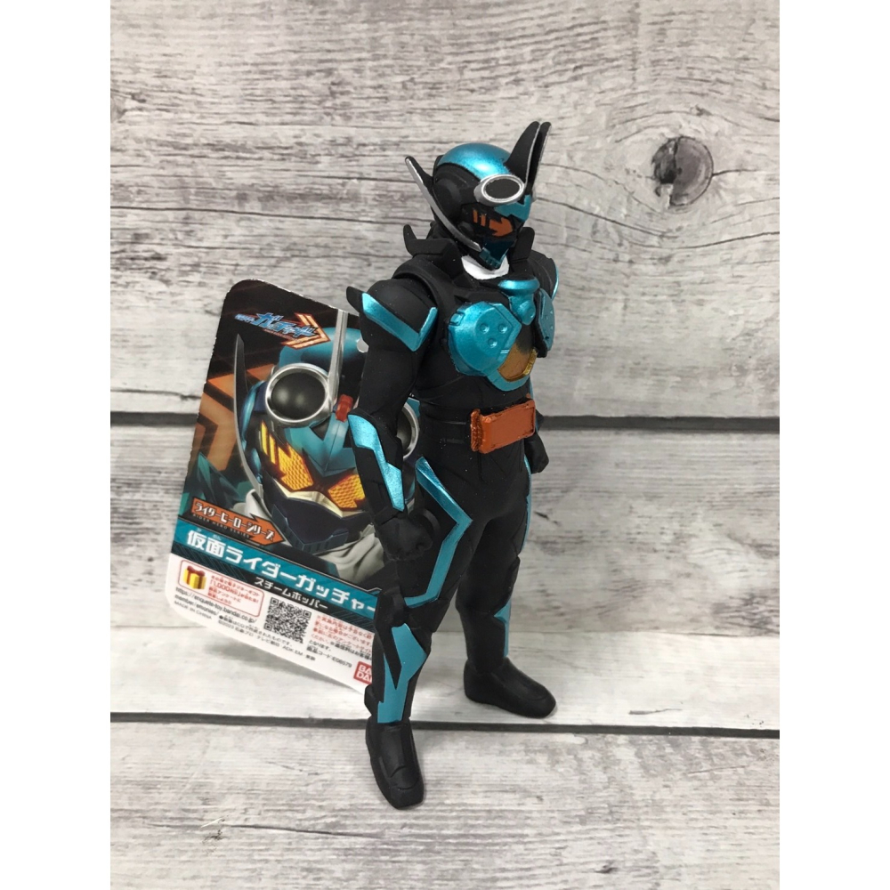 《GTS》純日貨 BANDAI 假面騎士GOTCHARD 哥查德 蒸氣蝗蟲騎士 軟膠085795-細節圖2