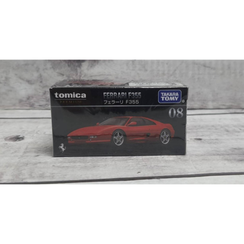 《GTS》純日貨 TOMICA 多美小汽車 黑盒 NO 08 法拉利F355 297994