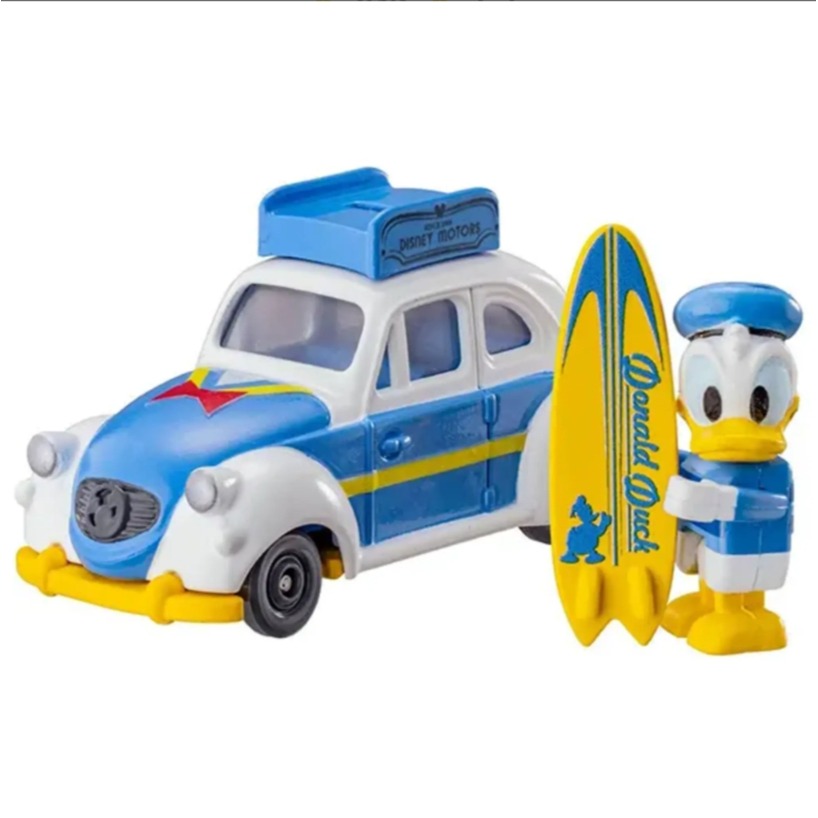 《GTS》純日貨TOMICA 夢幻多美小汽車No.179 迪士尼汽車 唐老鴨915539-細節圖2