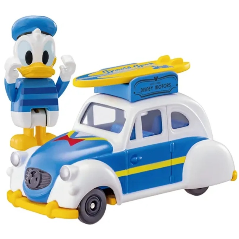 《GTS》純日貨TOMICA 夢幻多美小汽車No.179 迪士尼汽車 唐老鴨915539-細節圖3