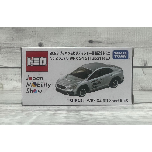 《GTS》TOMICA SHOP限定NO02 2023日本移動展紀念 速霸陸WRX S4 911302