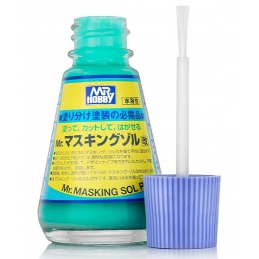 《GTS》純日貨 GSI 郡氏 M133 模型膠水 水溶性遮蓋液 25ml 235791-細節圖2