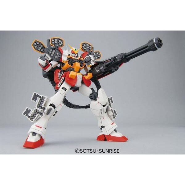 《HT》BANDAI 模型 MG 鋼彈 W 1/100 XXXG-01H重武裝鋼彈EW版0173903/5063044-細節圖4