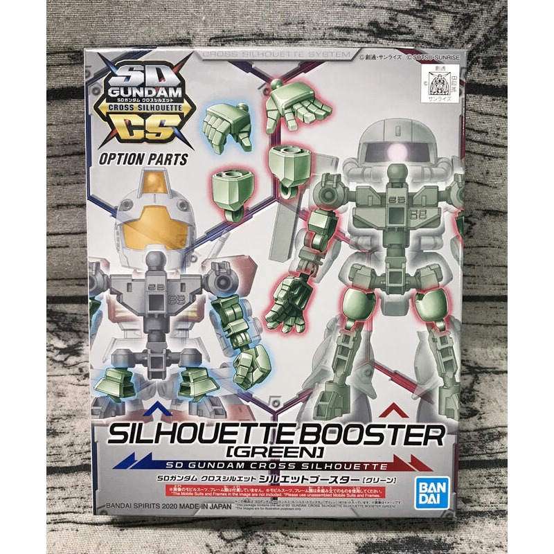 《GTS》BANDAI 模型 SDCS #OP-08 體型擴充組 綠色 5058866-細節圖3