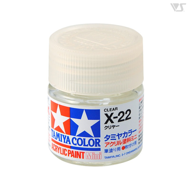 《GTS》純日貨 田宮TAMIYA X-22 油性漆 琺瑯漆 透明亮光 10ml 069385-細節圖2