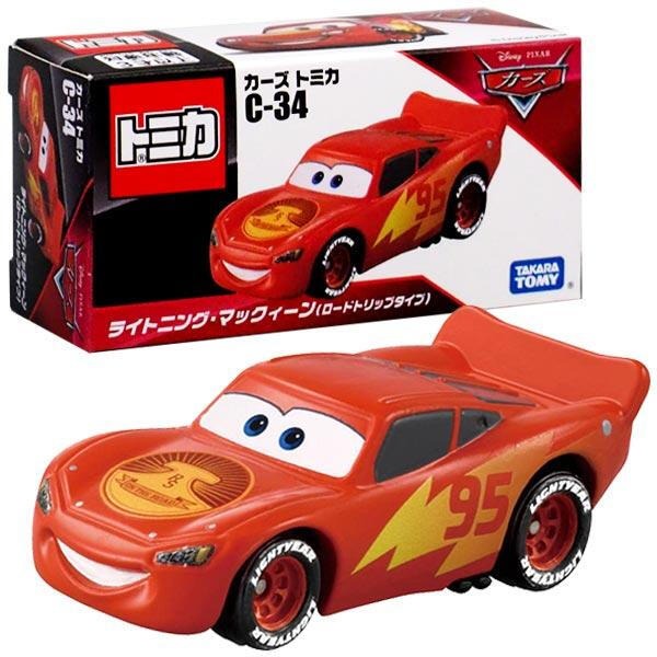 《GTS》純日貨 TOMICA 多美小汽車 CARS 汽車總動員 C-34 閃電麥坤 公路旅行版 192848-細節圖3