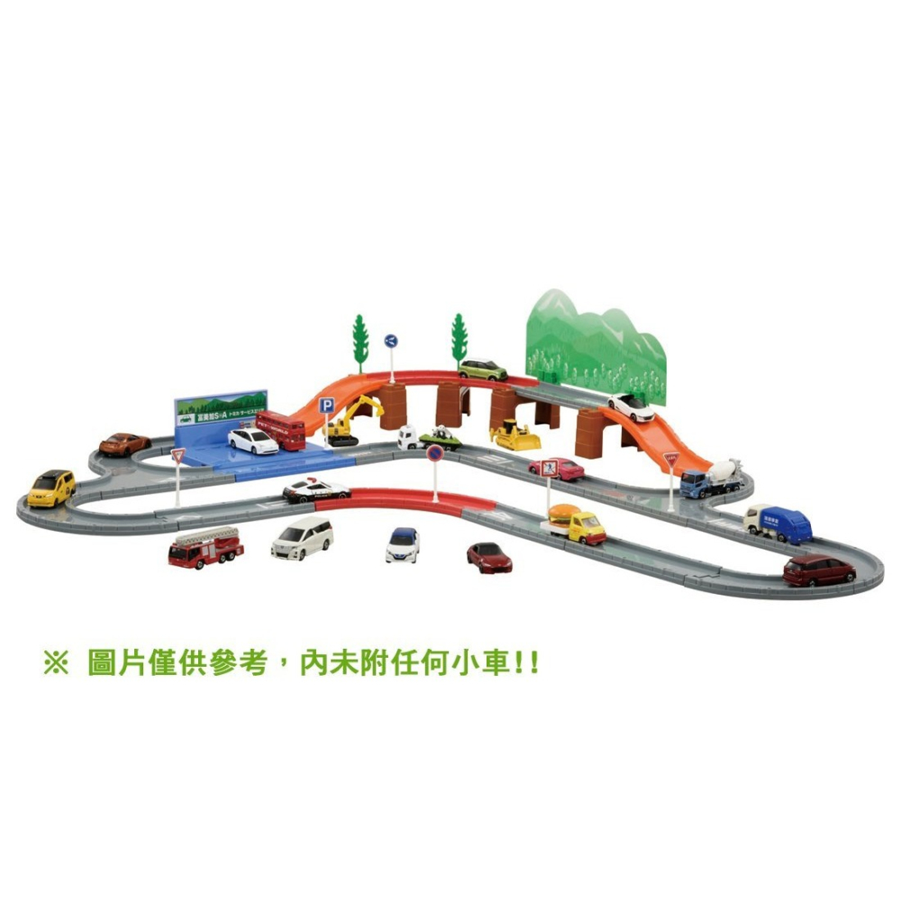 《GTS》TOMICA 多美場景組 TOMY SYSTEM系列 城鎮道路組 118855-細節圖4