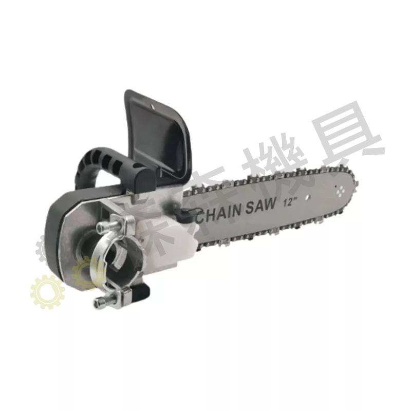 角磨機轉電鏈鋸 磨光機變電鏈鋸 套装12吋型家用木工 多功能小型木鋸 伐木鋸支架配件套【森森機具】-細節圖2