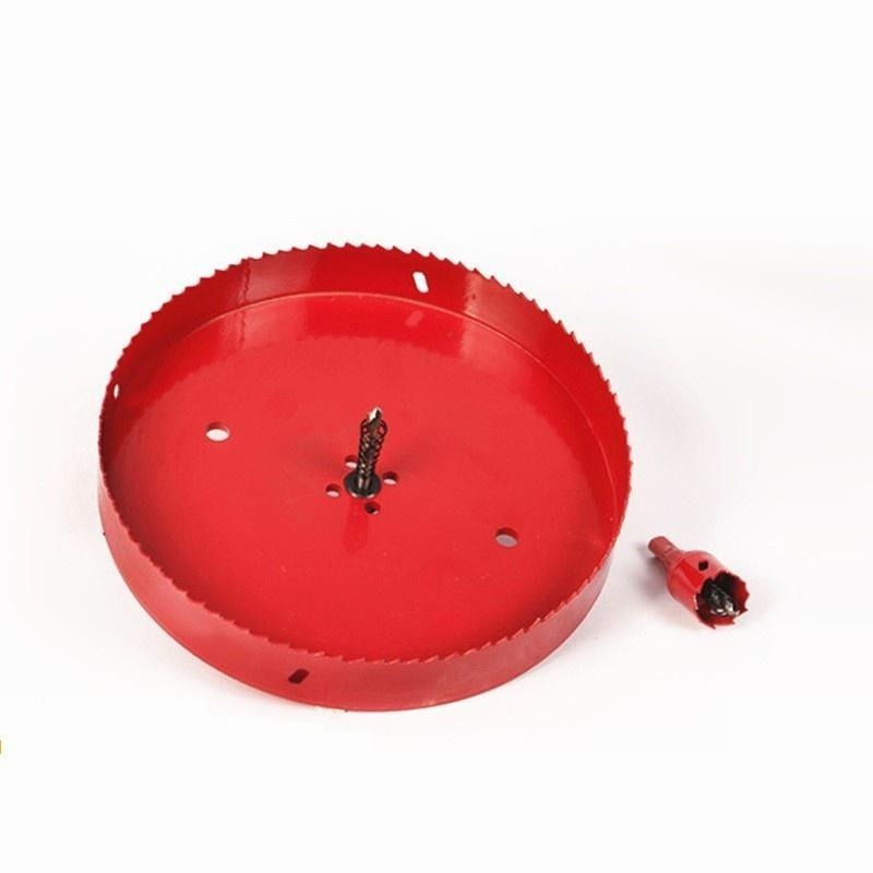 木工開孔器 PVC開孔器 19-90mm 木板 PVC板 矽酸鈣板 圓穴鑽 五金 崁燈開孔【森森機具】-細節圖7