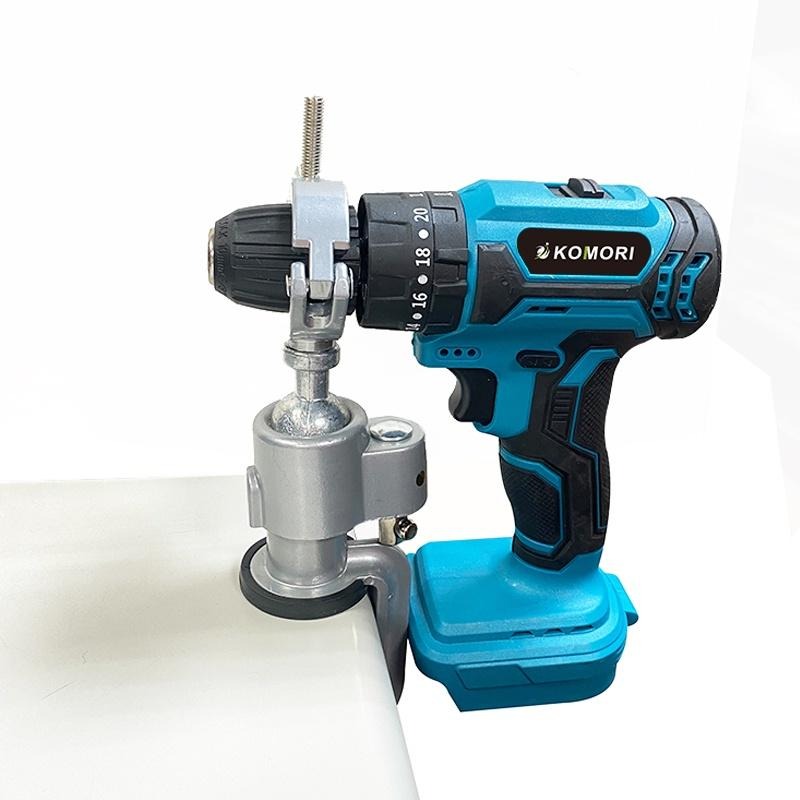 桌面鉗 桌虎鉗 萬向鉗 虎鉗 台鉗 鋁合金臺鉗 電鉆鉗子 固定夾持小台鉗 多方向 多功能工作臺【森森機具】-細節圖6