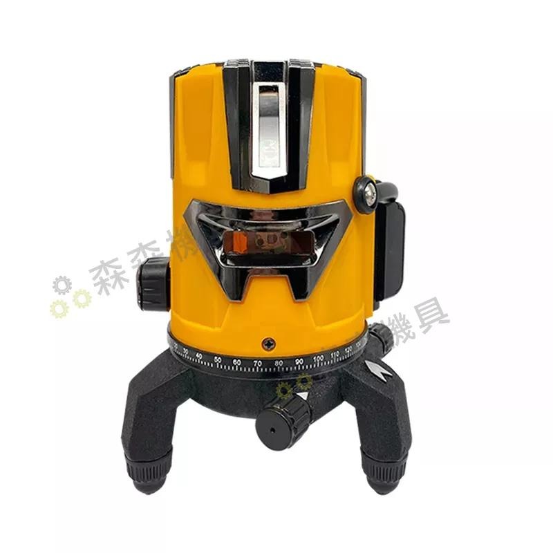 戶外雷射水平儀 綠光水平儀 超強綠光LD雷射 電池 紅外線 室內/室外通用 強光 自動調平 3線/5線 【森森機具】-細節圖2