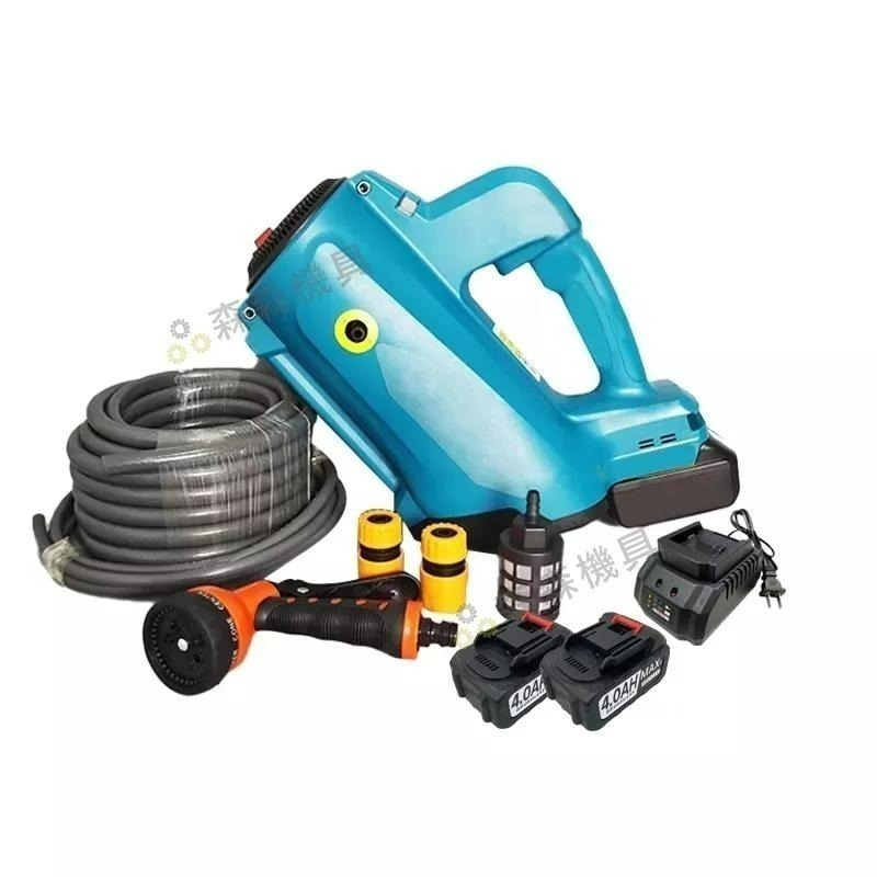 充電式抽水機 灌溉澆菜 澆水機 /戶外淋浴/農用澆地戶外抽水泵 洗車機神器抽水機外匯副廠-細節圖2