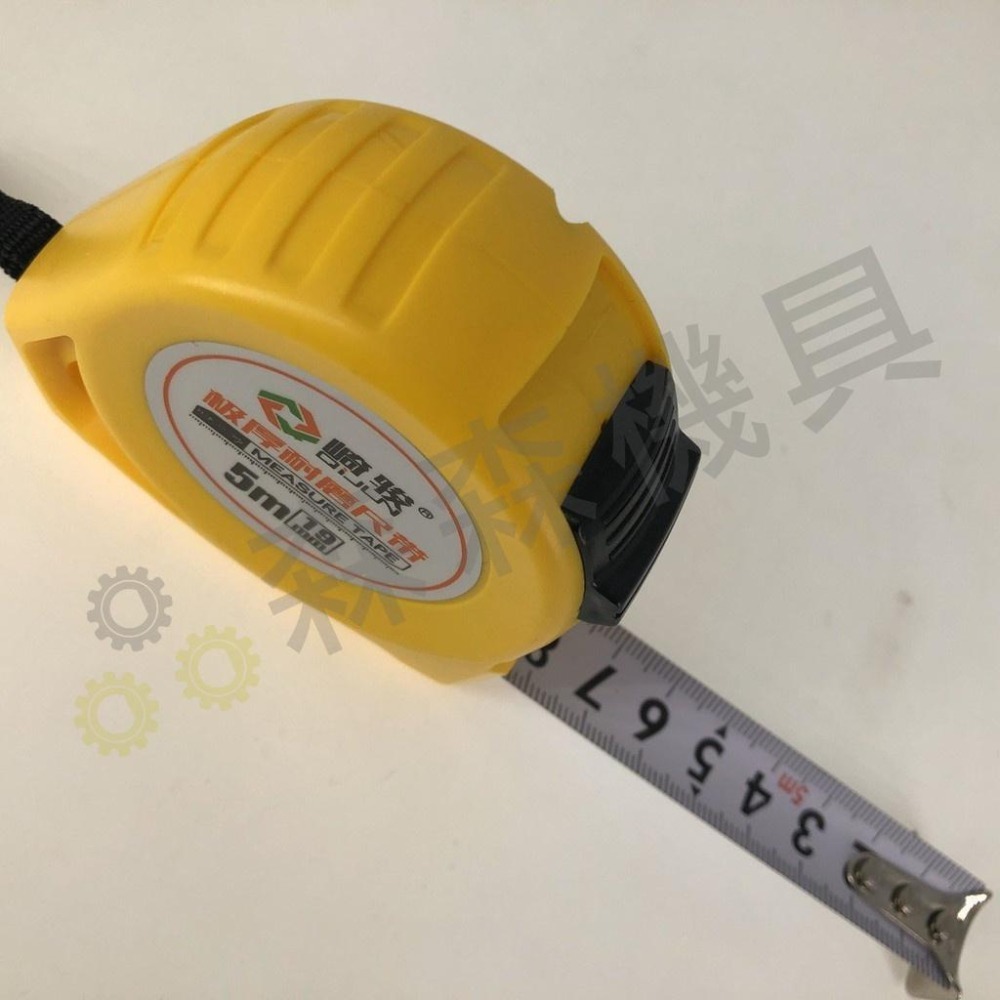 捲尺 鐵捲尺 尺帶 水電 極厚 耐磨 5M 寬板19mm MK  全公分【森森機具】-細節圖4
