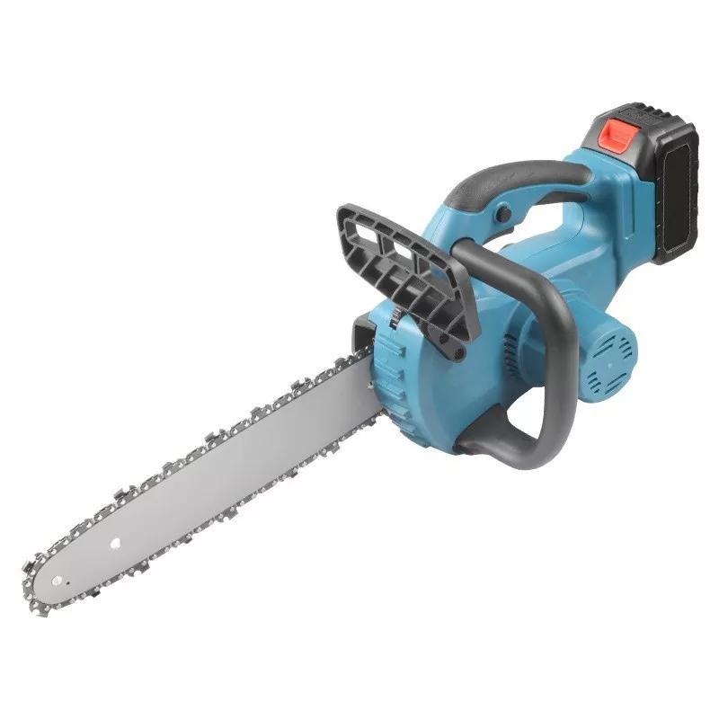 電鏈鋸 12吋無刷電鏈鋸 牧田款 電動鋸 充電式單手鋸 手持戶外锂電樹木果園修枝電動鋸 台灣出貨 保固一年【森森機具】-細節圖2