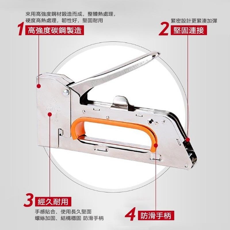 打釘槍 釘槍 手動 射釘槍 氣釘 打釘搶 射釘器 門釘訂線槽 碼釘槍【森森機具】-細節圖3