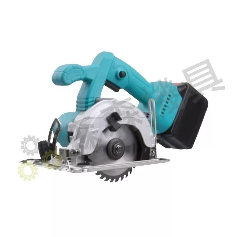 木材切割機 磁磚切割機 5吋 無刷電動圓鋸 手提切割機牧田款 鋰電單手電圓鋸 多功能切割機 小型切割機【森森機具】-細節圖2