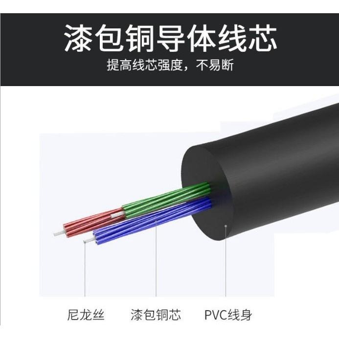 音源線 視頻線 三對三 3對3 AV端子 音響線 1.5米 鍍金高品質無氧銅 aux ATV車用線 超便宜【森森機具】-細節圖2