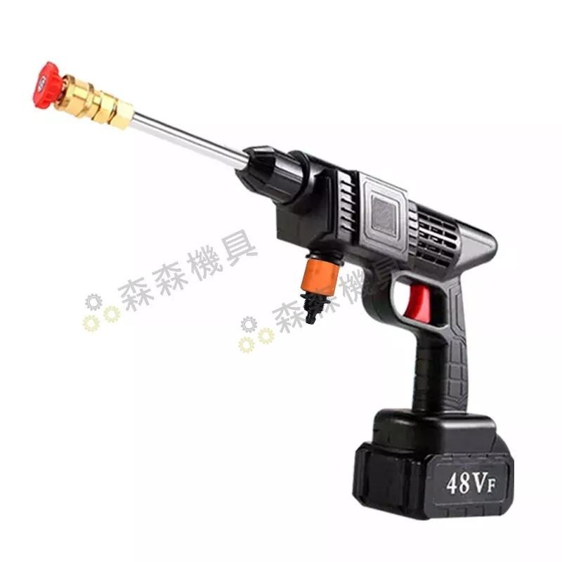 高壓清洗機 電動水槍 洗車機高壓清洗機 電動洗車水槍 牧田款 無線便攜式水槍 電動洗車機 洗車水槍【森森機具】-細節圖2