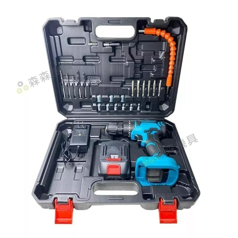 水泥電鑽 現貨 無刷電鑽 衝擊電鑽 21V/12V電動起子 無刷電動 電鑽 現貨 電鑽充電 電動工具【森森機具】-細節圖8