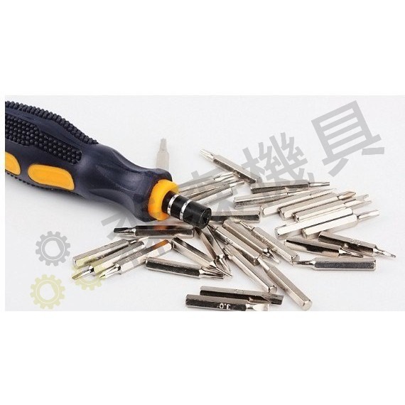 手機拆機工具組 工具組 多功能組合 螺絲刀套裝 螺絲批 起子 手動  維修工具 31合1【森森機具】-細節圖5