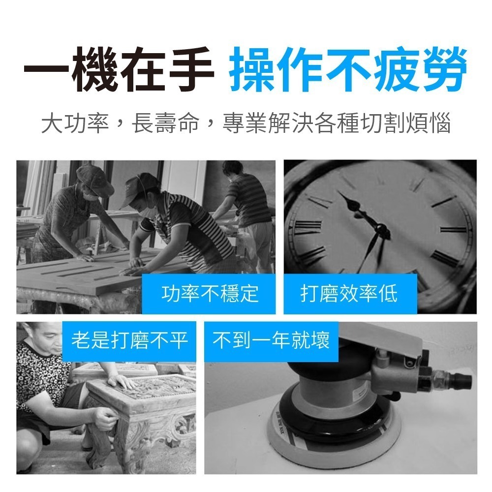 【Komori森森機具】110V砂光機 電動砂紙機 散打 研磨機 磨平機 磨光機 打磨機 拋光機 膩子 牆壁 家具-細節圖7
