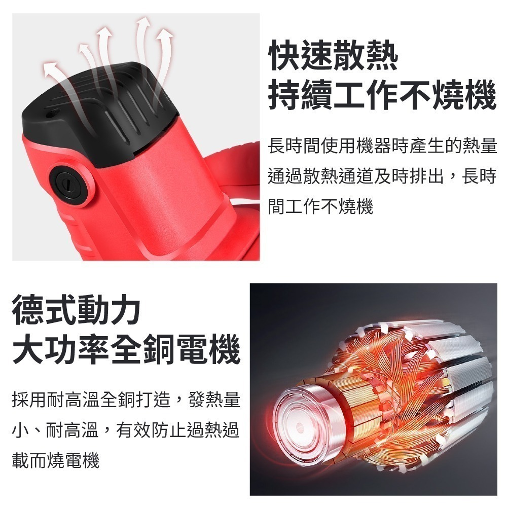 【Komori森森機具】110V工業水泥/冰沙攪拌機 6檔調速 大功率 油漆塗料混凝土麵粉 超強力攪拌器 電動工具-細節圖7