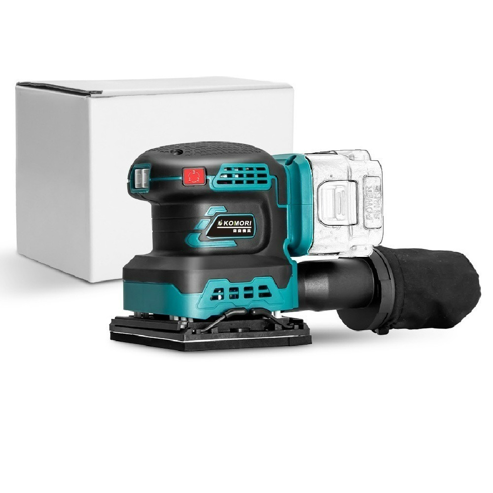 【Komori森森機具】 牧田款 鋰電砂光機 電動砂紙機 散打 研磨機 磨平機 磨光機 打磨機 拋光機 膩子 牆壁 家具-細節圖8