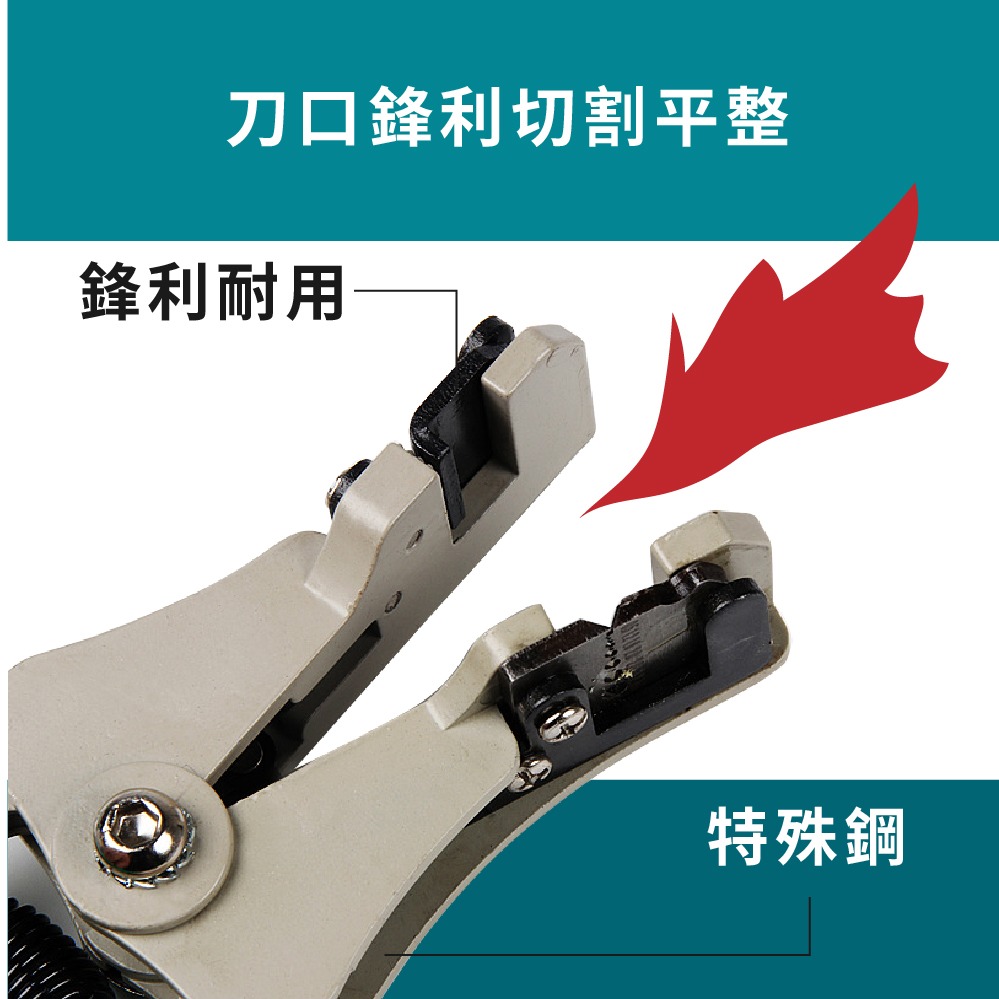 剝線鉗 電線鉗 剪線鉗 剝皮 特殊鋼 四合一多功能壓接鉗 線路鉗 撥線鉗 鉗子 台灣優品【森森機具】-細節圖2