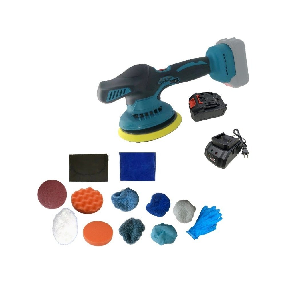 6吋無刷DA拋光機1電1充+11組豪華套
