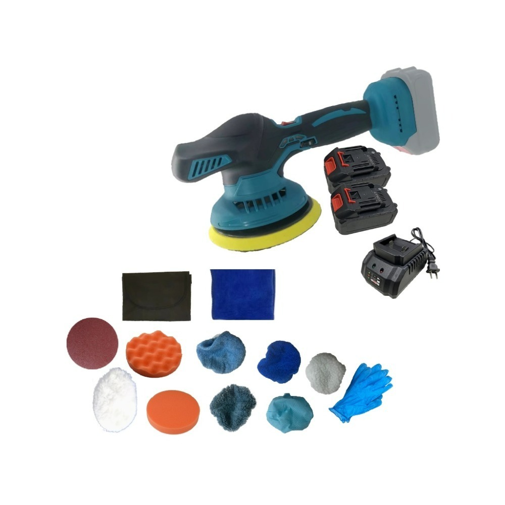 【Komori 森森機具】現貨 牧田款 21V汽車美容鋰電拋光機 汽車拋光機 拋光機 打磨機 研磨機 抛光機 磨光機-規格圖7