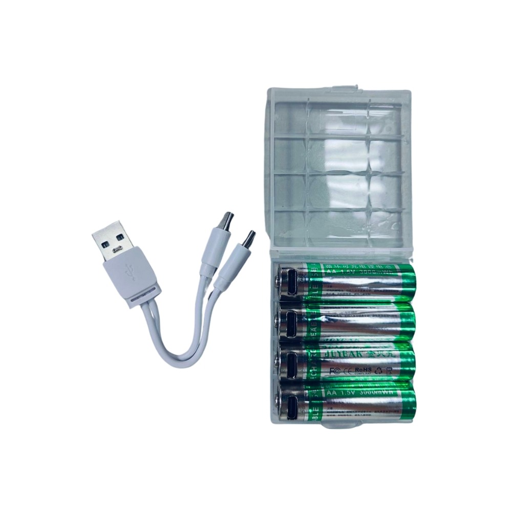 【Komori 森森機具】現貨 三號電池快充電池 鋰電 1.5v 充電電池 恆壓 type-c AA 電池-細節圖3